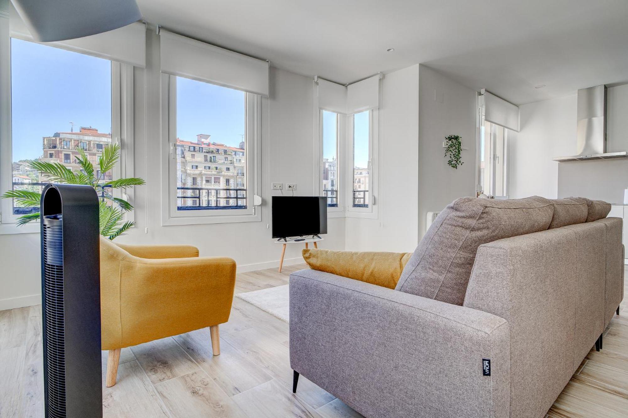 Apartamentos Gran Via By Sanse Holidays サン・セバスティアン エクステリア 写真
