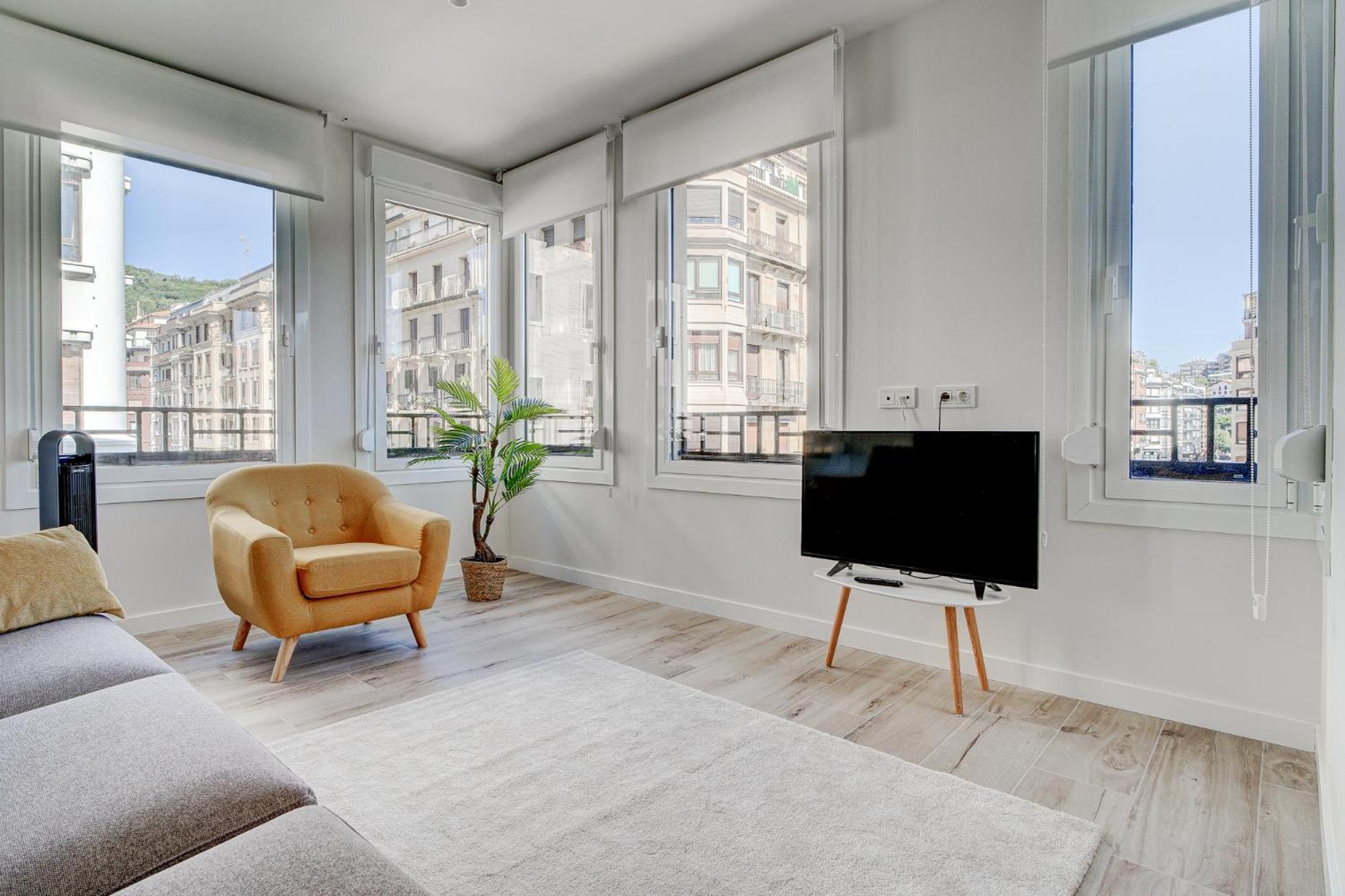 Apartamentos Gran Via By Sanse Holidays サン・セバスティアン エクステリア 写真