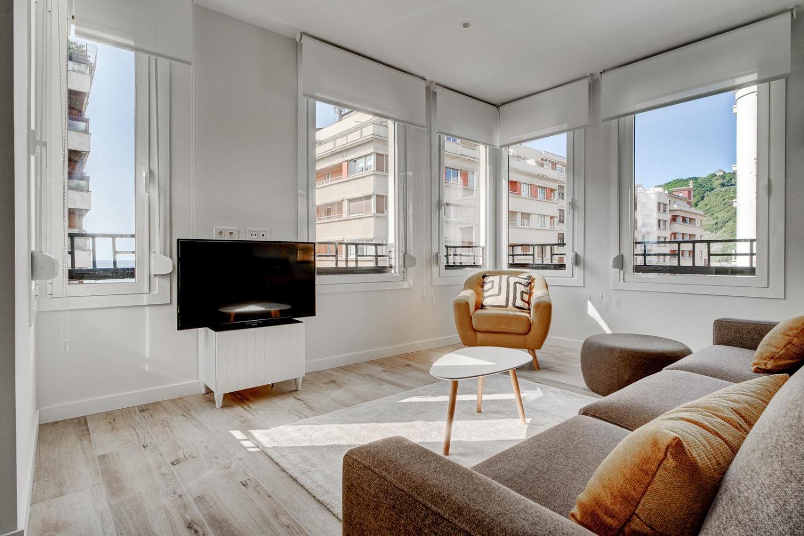 Apartamentos Gran Via By Sanse Holidays サン・セバスティアン エクステリア 写真