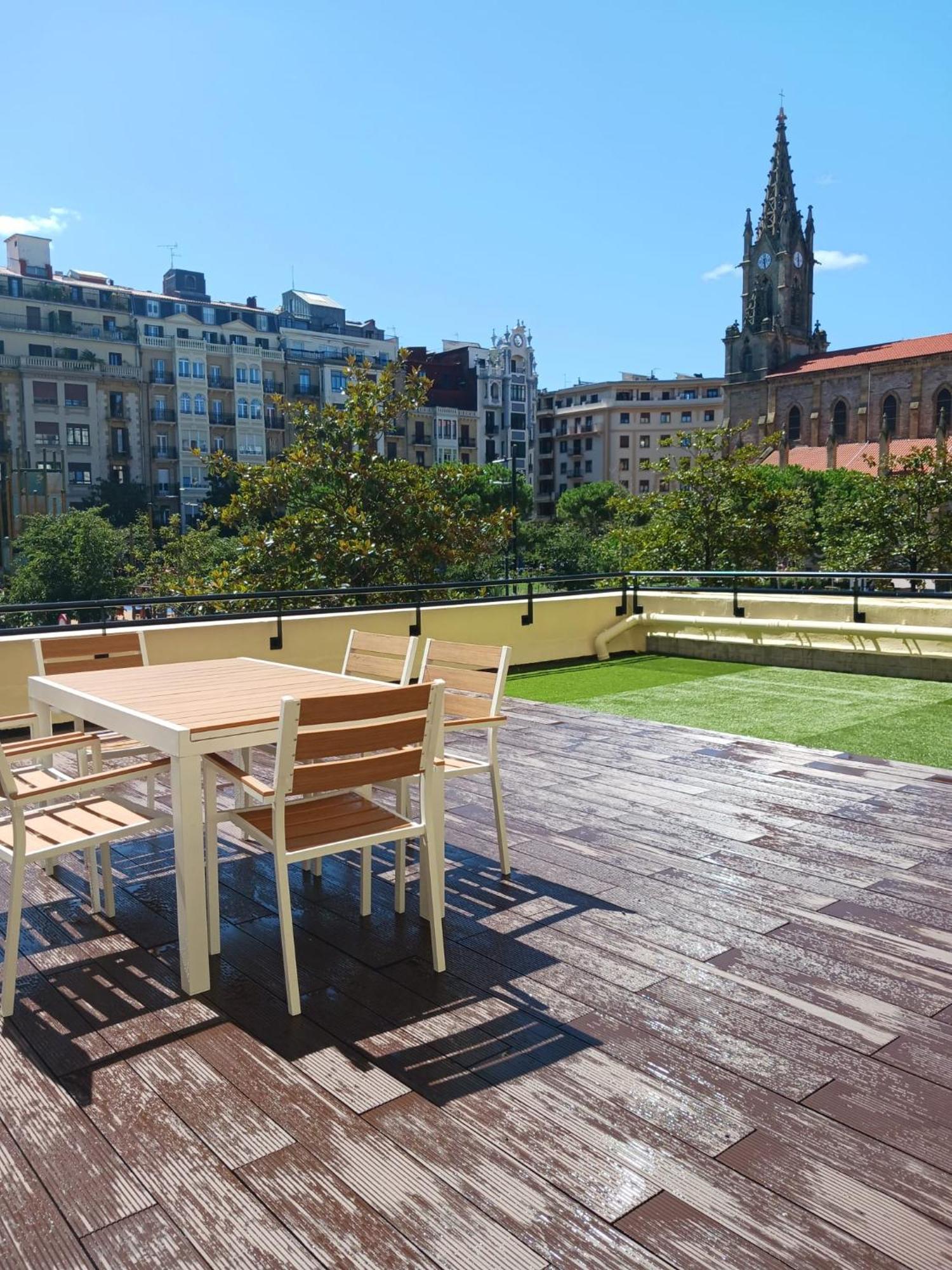 Apartamentos Gran Via By Sanse Holidays サン・セバスティアン エクステリア 写真