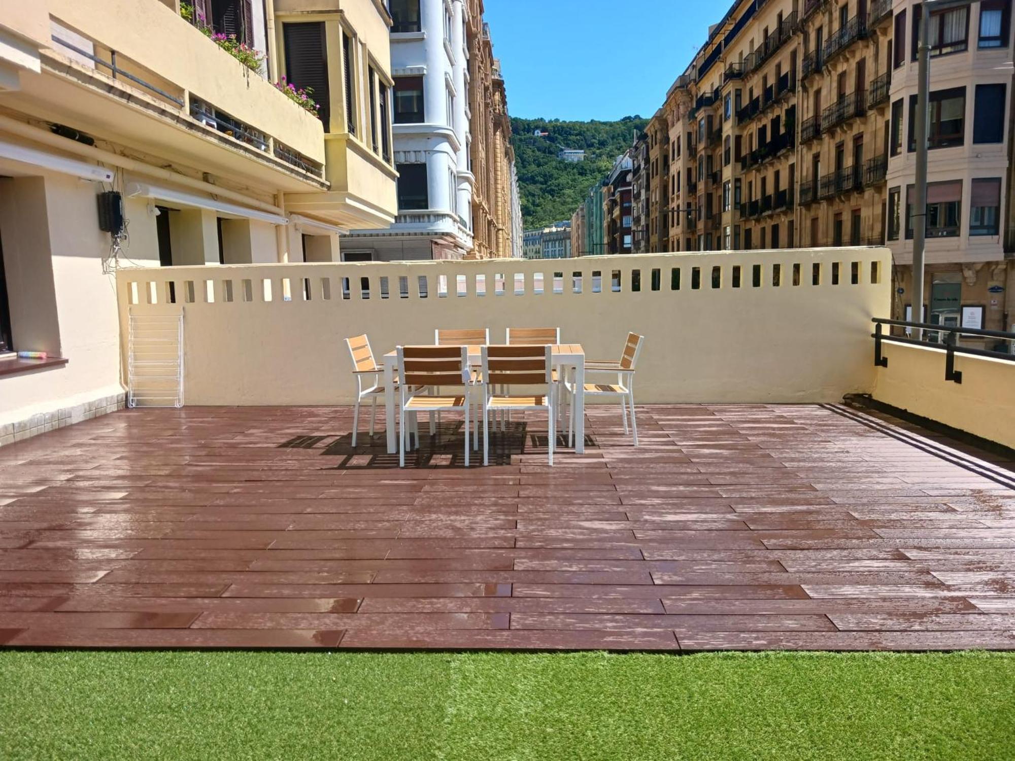 Apartamentos Gran Via By Sanse Holidays サン・セバスティアン エクステリア 写真
